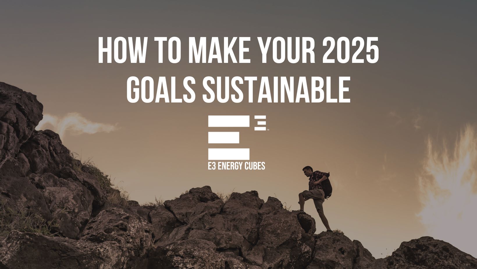 How to Make Your 2025 Goals Sustainable