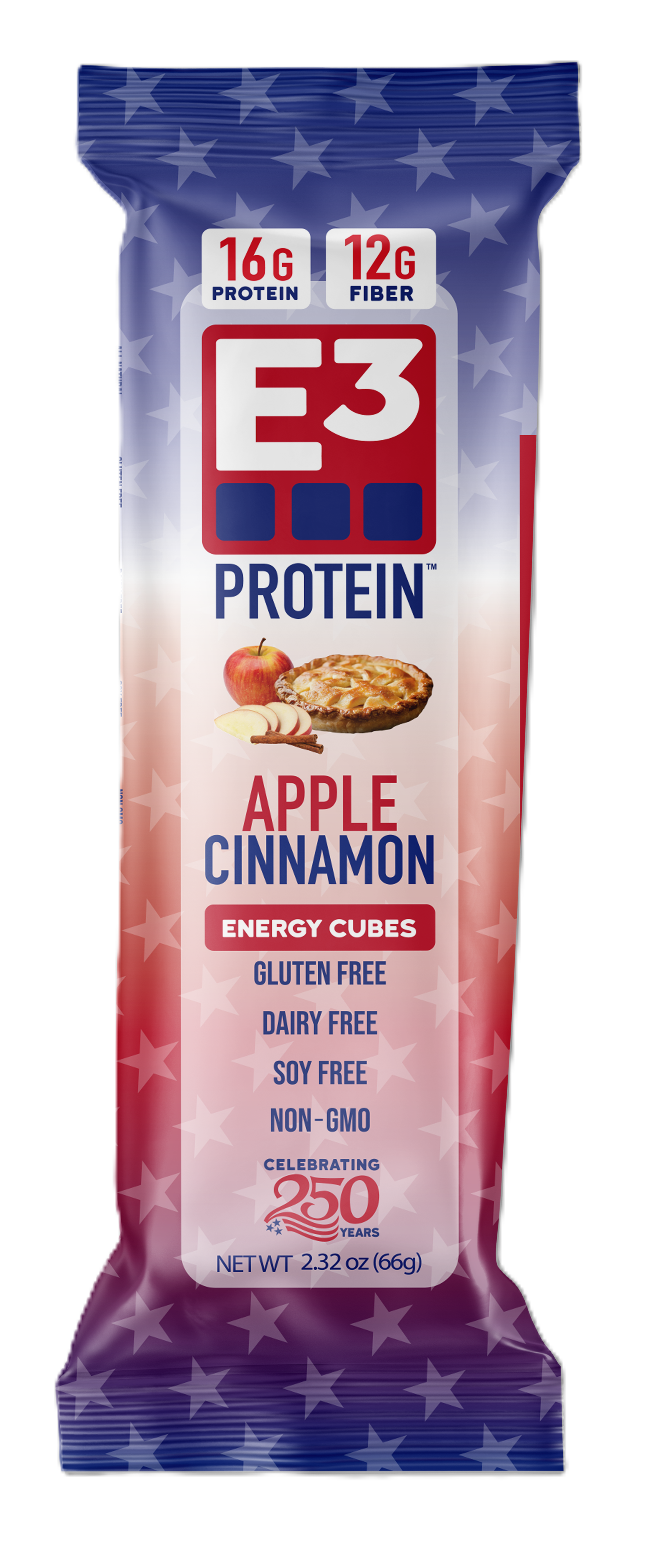 Apple Cinnamon E3 Energy Cubes Bar