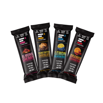 Original Variety Pack E3 Energy Cubes - Protein Bars (12 bars mixed flavors)