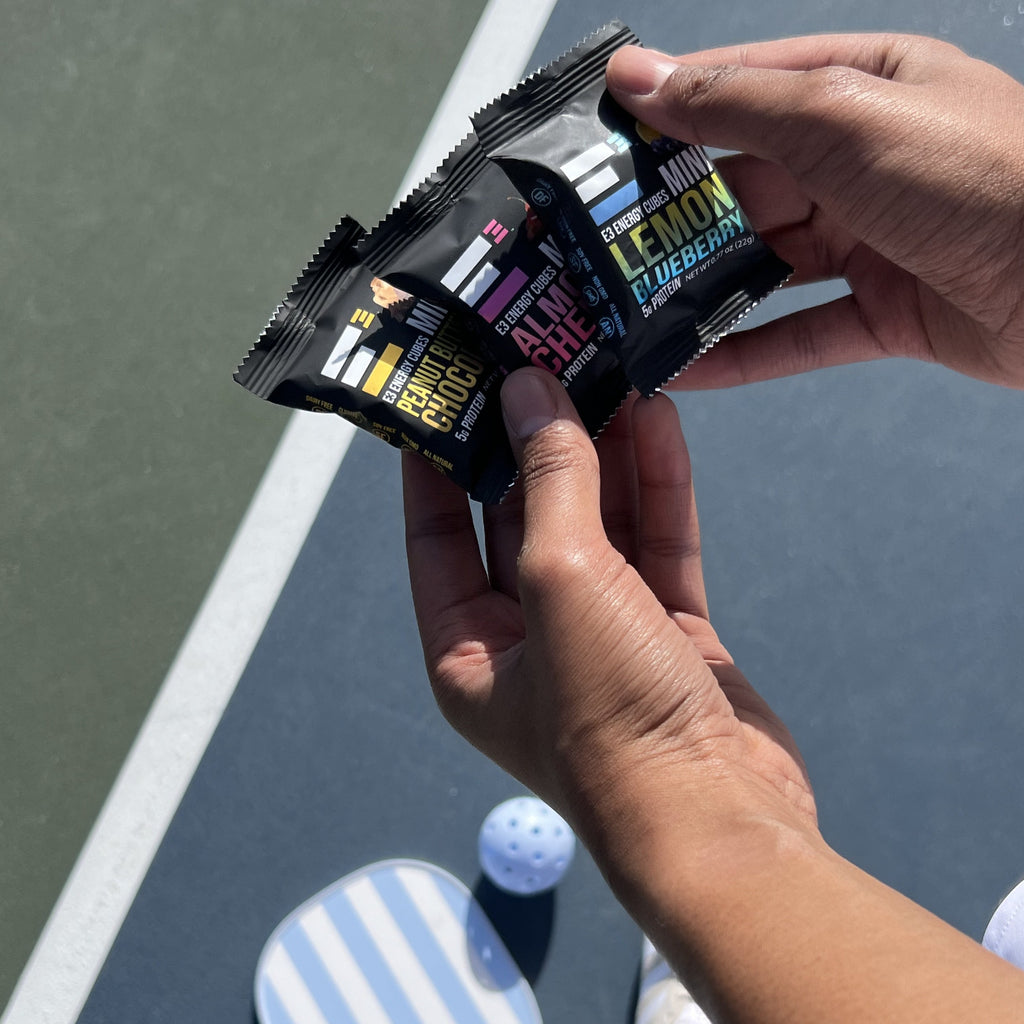 MINI E3 Energy Cubes Orange Cranberry Pack - Mini Protein Bars (20 minis)