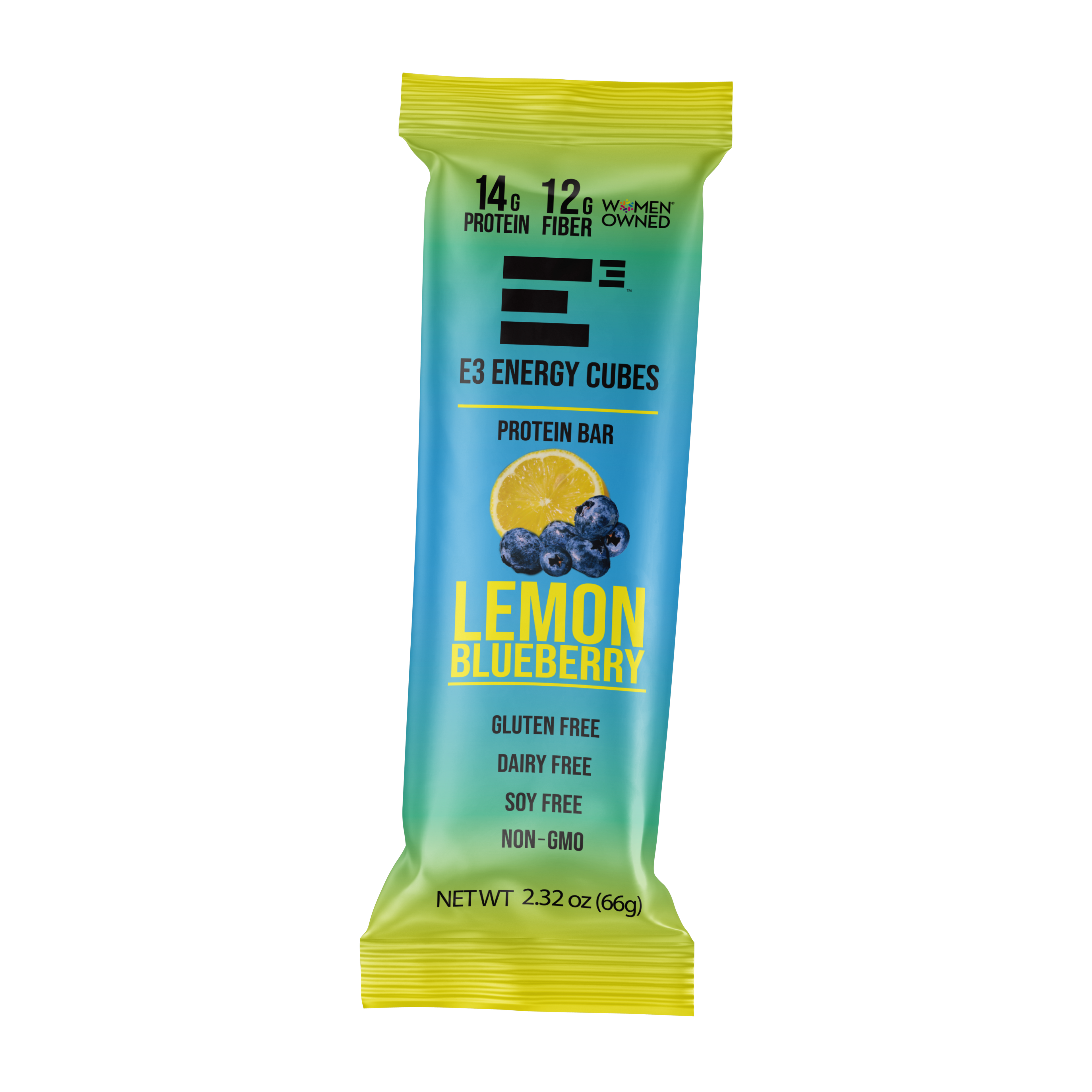 Lemon Blueberry Protein Bars - Gluten-Free, Soy-Free, & Dairy-Free | E3 Energy Cubes E3 ENERGY CUBES Lemon Blueberry Protein Bars - Gluten-Free, Soy-Free, & Dairy-Free | E3 Energy Cubes E3 ENERGY CUBES