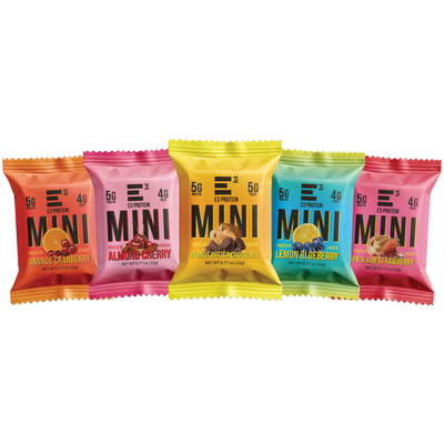 MINI E3 Energy Cubes Variety Pack - Mini Protein Bars (20 minis)