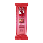 PB & Jam Strawberry E3 Energy Cubes | High-Fiber, All-Natural Protein Bars (12 bars)