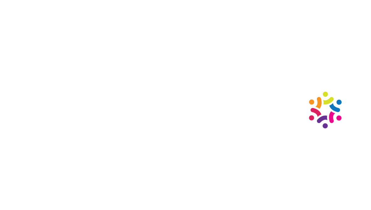 Certified women owned WBENC logo 