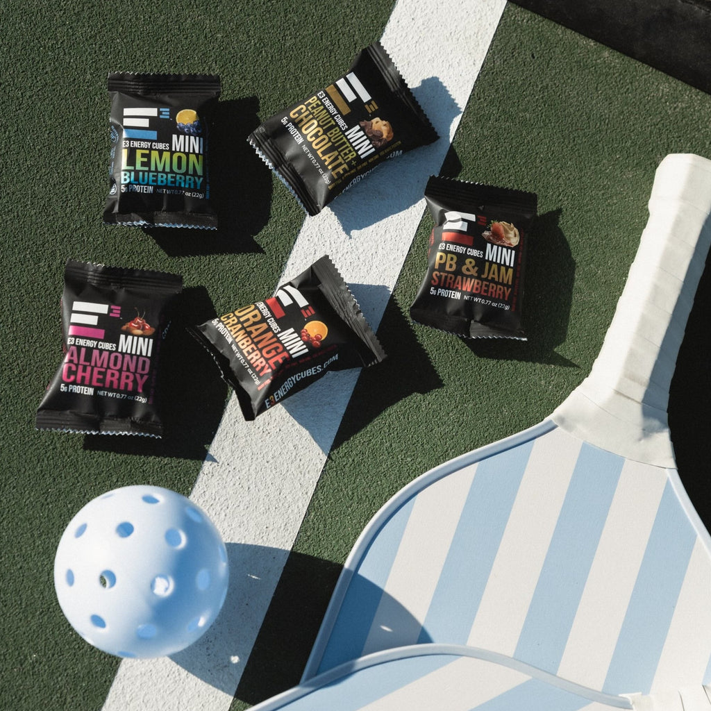 MINI E3 Energy Cubes Orange Cranberry Pack - Mini Protein Bars (20 minis)